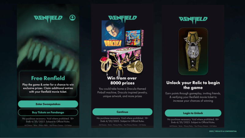 La película de vampiros de Nic Cage 'Renfield' obtiene un juego web3 en la cadena de bloques de Aptos