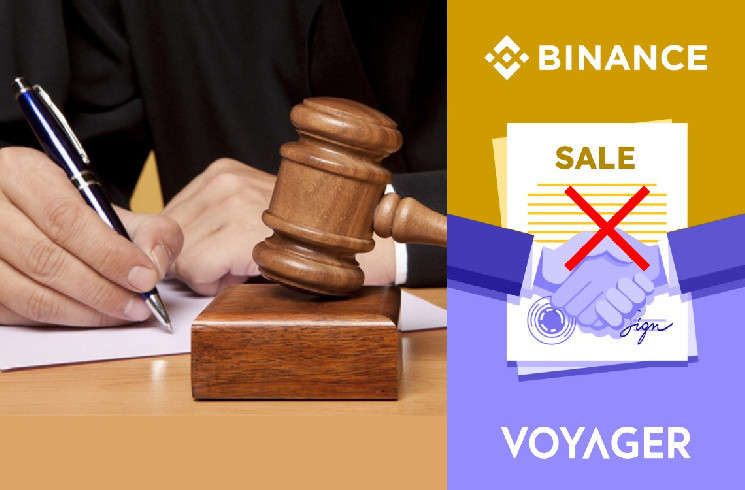 Die US-Regierung stoppt den Verkauf von Voyager Digital im Wert von 1 Milliarde US-Dollar an Binance .US – Cryptopolitan