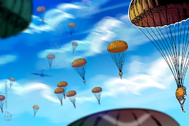 Tras el airdrop de tokens, 1,500 direcciones de Arbitrum reúnen USD 3.3 millones en dos billeteras