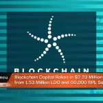 Breaking News: Blockchain Capital Rakes in $2.23 Million from 1.53 Million LDO and 60,000 RPL Sale!