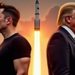 Президент Трамп называет миссию на Марс «явным предначертанием» в знак уважения к SpaceX Илона Маска Президент Трамп называет миссию на Марс «явным предначертанием» в знак уважения к SpaceX Илона Маска
