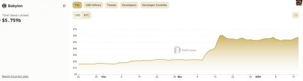 TVL Bitcoin DeFi вырос на 2000% на фоне рекордного 2024 года по цене BTC и принятию