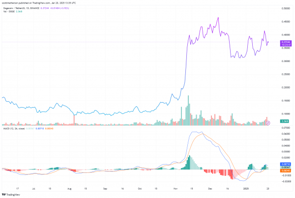 Трейдеры Dogecoin теряют более 60 миллионов долларов за 24 часа из-за крупнейшей ликвидации в 2025 году
